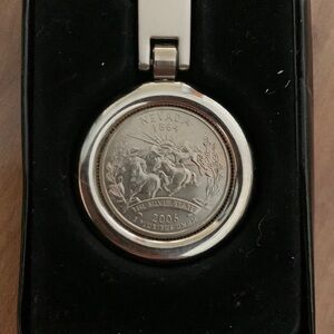 2006 Nevada Quarter Keychain